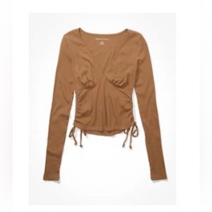 American Eagle Cinched Tee